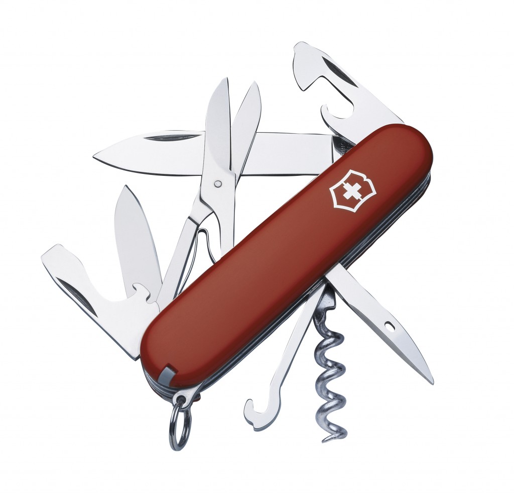 The knives have always carried the iconic Swiss symbol and vibrant red colour palette. 