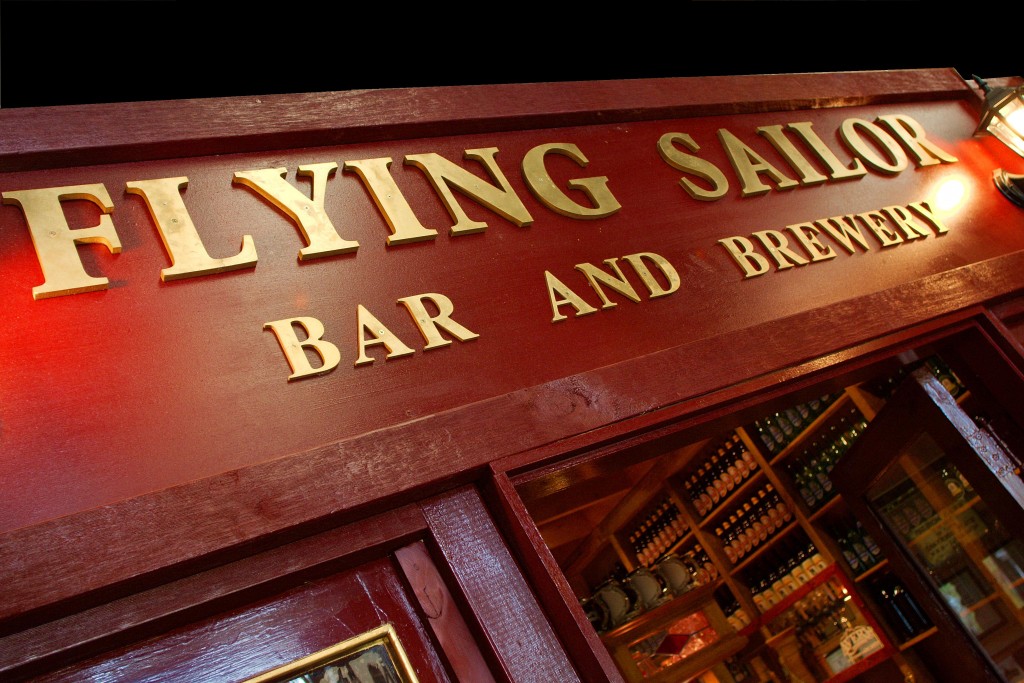The Flying Sailor bar.