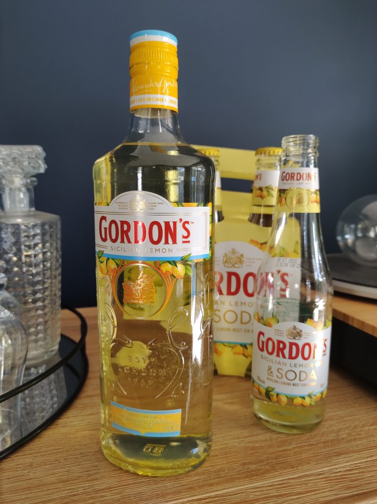 Gordon’s Sicilian Lemon Distilled Gin ManSpace Magazine